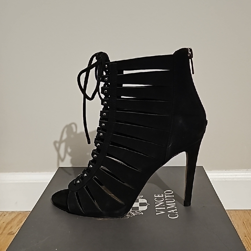Vince Camuto Black Women's Heeled Sandals